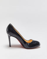 Christian Louboutin Simple Pump Patent Leather Heels - UK4