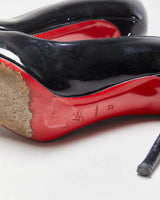 Christian Louboutin Simple Pump Patent Leather Heels - UK4