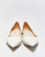 Jimmy Choo Patent Leather Point Ballet Flats - UK3.5