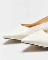 Jimmy Choo Patent Leather Point Ballet Flats - UK3.5