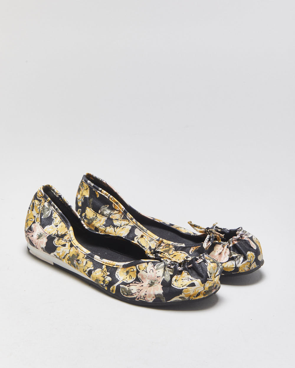 Diesel Floral Cut-out Ballerina Flats - UK4