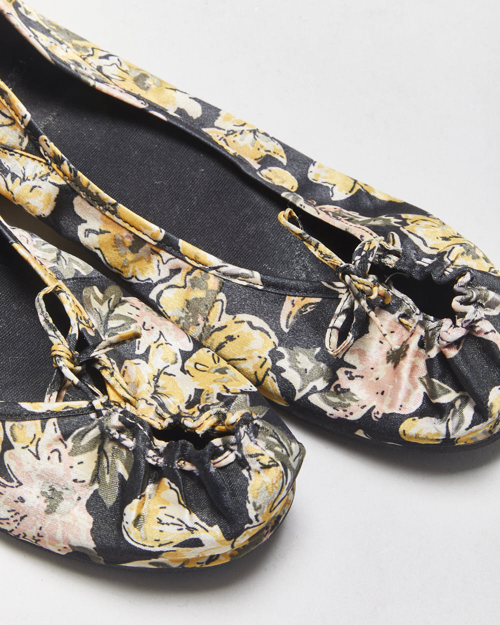 Diesel Floral Cut-out Ballerina Flats - UK4