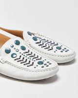 Vintage Tod's Double T Gommino Leather Loafers - UK5