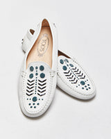 Vintage Tod's Double T Gommino Leather Loafers - UK5