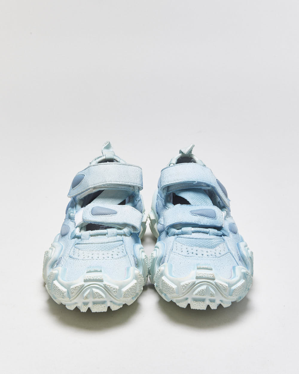 Acne Studios Bolzter Bryz Crystal Leather Trainers - UK3