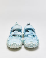 Acne Studios Bolzter Bryz Crystal Leather Trainers - UK3