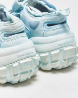 Acne Studios Bolzter Bryz Crystal Leather Trainers - UK3