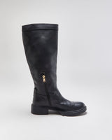 Coach Lilli Leather Riding Boots - UK6