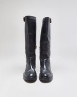 Coach Lilli Leather Riding Boots - UK6