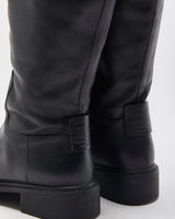 Coach Lilli Leather Riding Boots - UK6