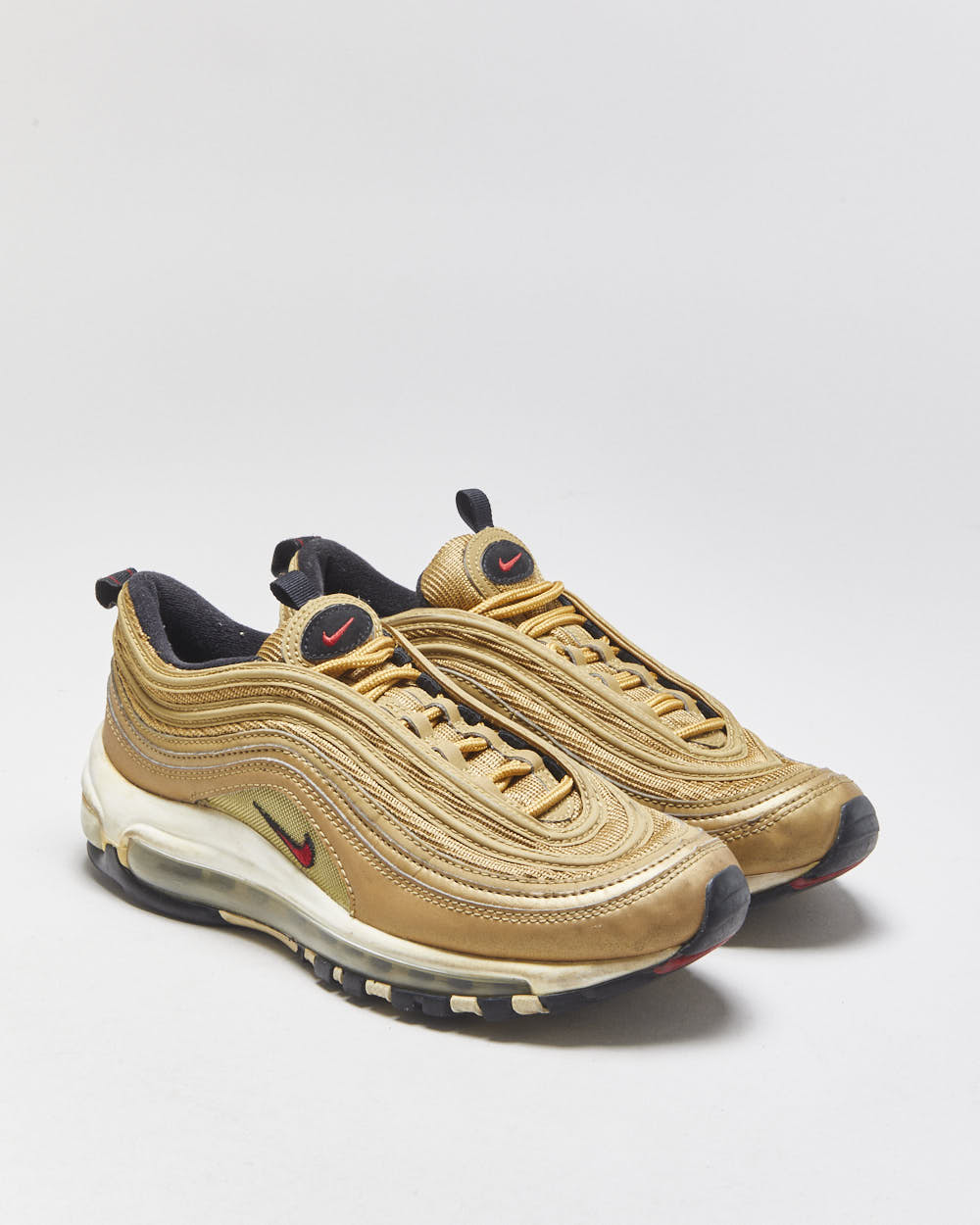 Nike Air Max 97 OG Gold Bullet Trainers - UK5