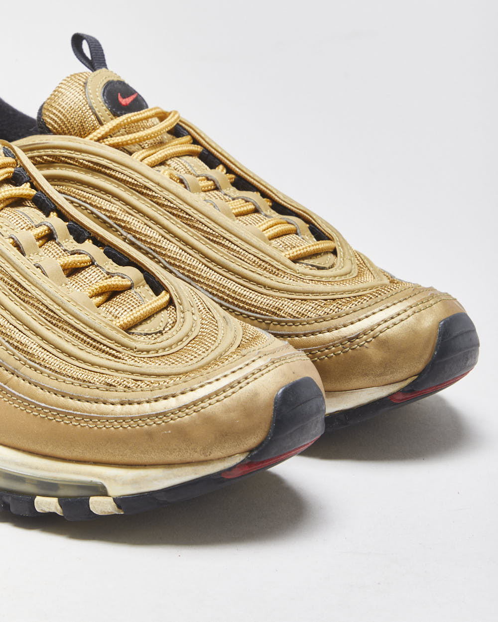 Nike Air Max 97 OG Gold Bullet Trainers - UK5