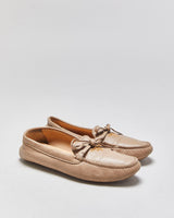 Prada Saffiano Leather Loafers - UK3.5