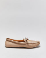 Prada Saffiano Leather Loafers - UK3.5