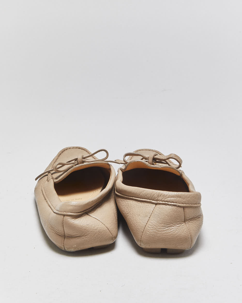 Prada Saffiano Leather Loafers - UK3.5