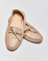Prada Saffiano Leather Loafers - UK3.5