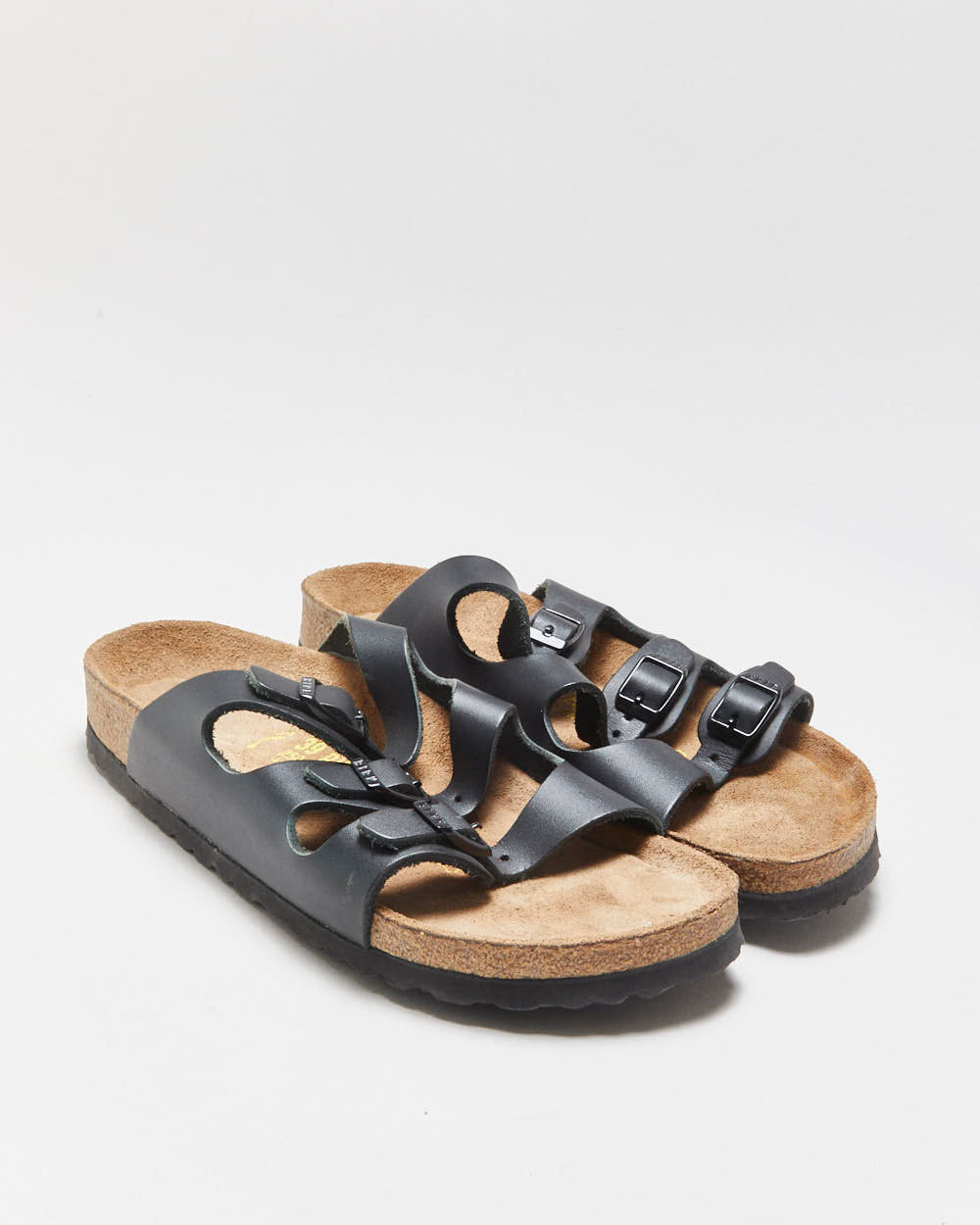 Birkenstock Florida Three-strap Soft Footbed Sandals - UK5.5