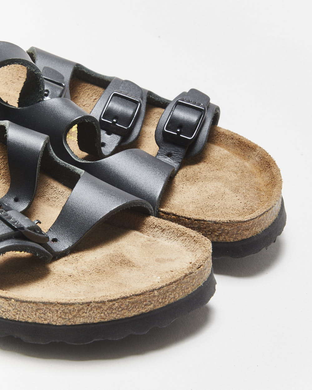 Birkenstock Florida Three-strap Soft Footbed Sandals - UK5.5