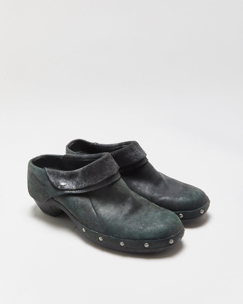 Vintage Merrell Luxe Leather Wrap Clogs - UK5.5
