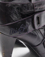 Vintage Y2K 2000s Miss Sixty Strappy Leather Heeled Ankle Boots - UK7