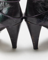 Vintage Y2K 2000s Miss Sixty Strappy Leather Heeled Ankle Boots - UK7