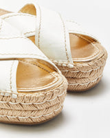 Prada Platform Espadrille Sandals - UK5.5