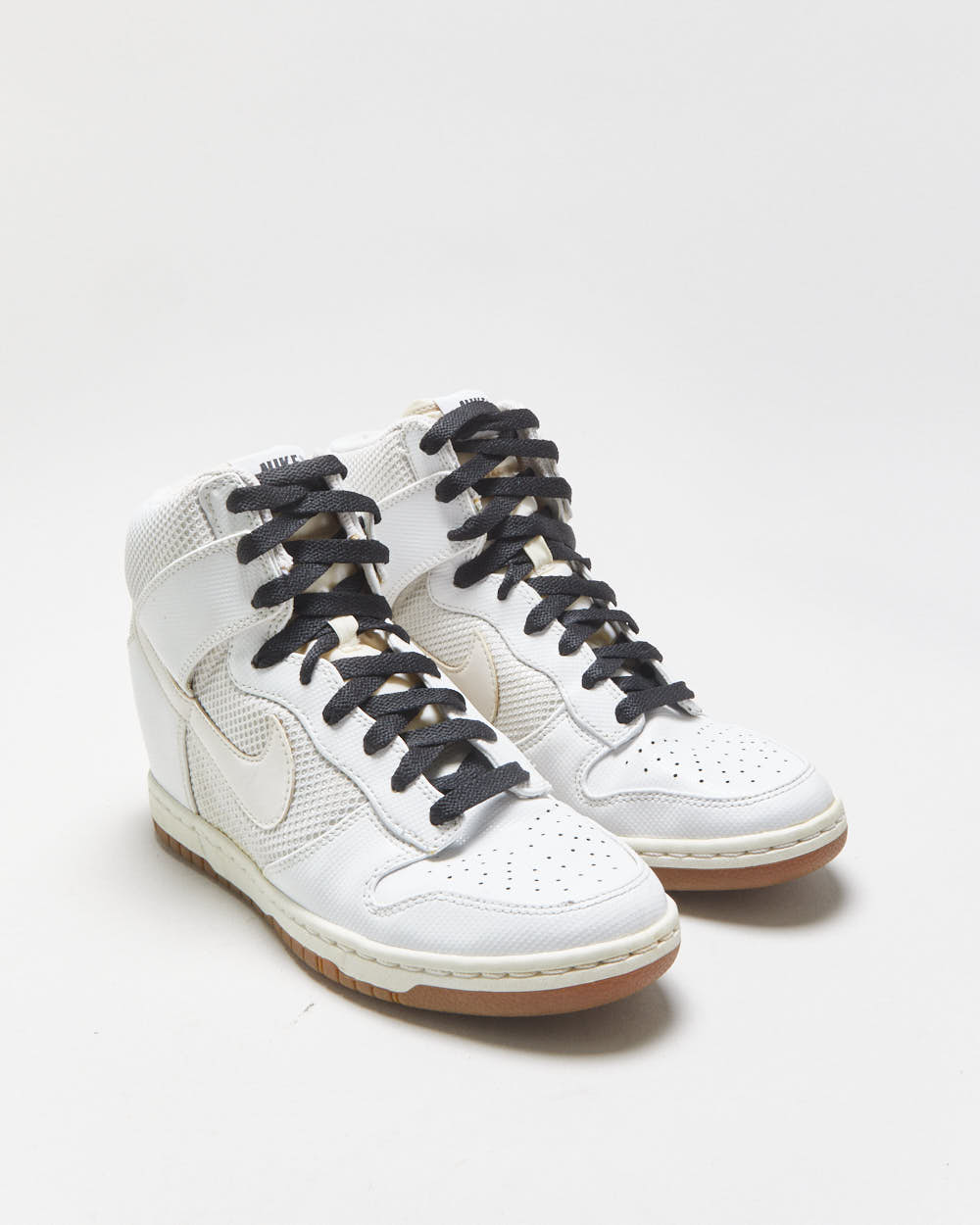 2013 Nike Dunk SKu Hi Mesh Wedge Trainers - UK6