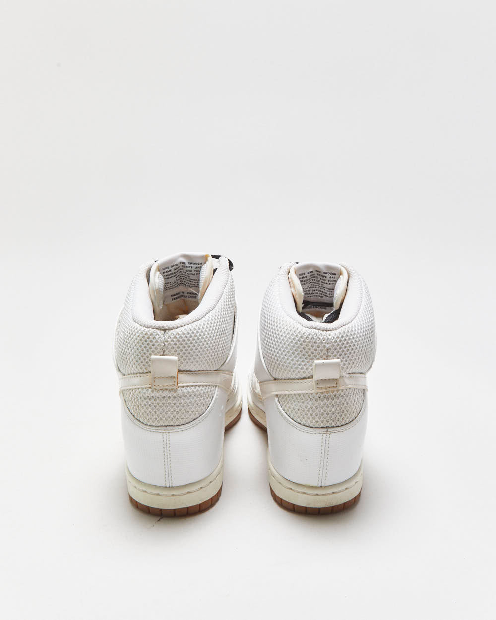 2013 Nike Dunk SKu Hi Mesh Wedge Trainers - UK6