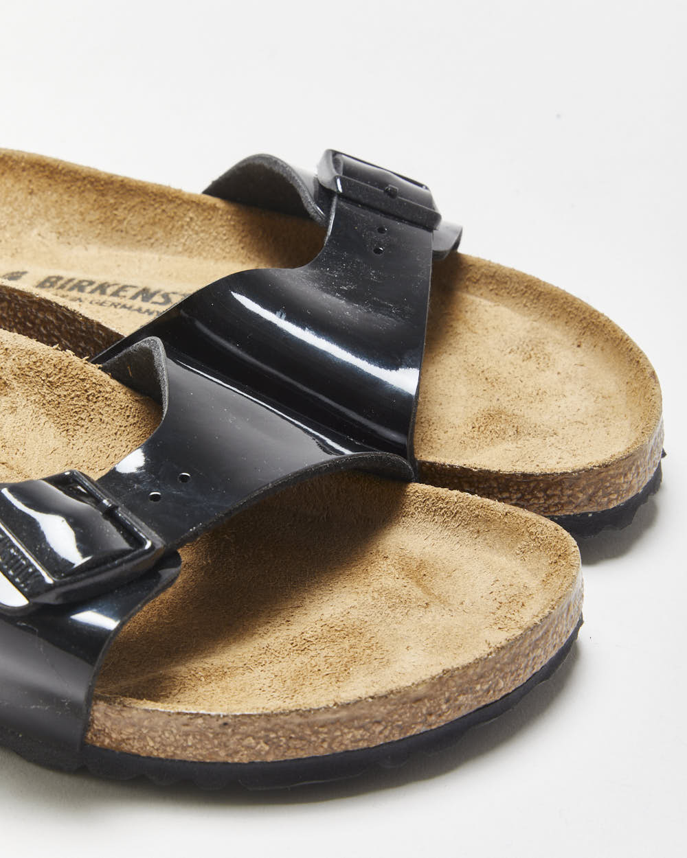 Birkenstock Madrid Patent Sandals - UK7