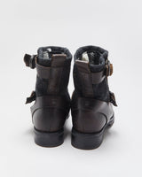 Woolrich Baltimore Leather &amp; Wool Buckle Boots - UK4.5