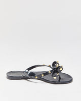 Valentino Garavani Rockstud Rubber Jelly Flipflops - UK6