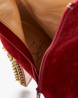 Christian Louboutin Taclou Suede Studded Ankle Boots - UK2.5