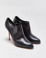 Vintage Gianvito Rossi Leather Stilleto Boots - UK5