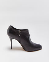 Vintage Gianvito Rossi Leather Stilleto Boots - UK5