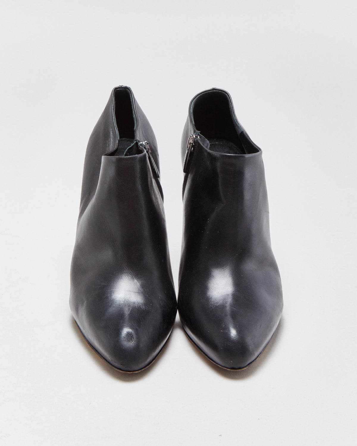 Vintage Gianvito Rossi Leather Stilleto Boots - UK5