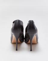 Vintage Gianvito Rossi Leather Stilleto Boots - UK5