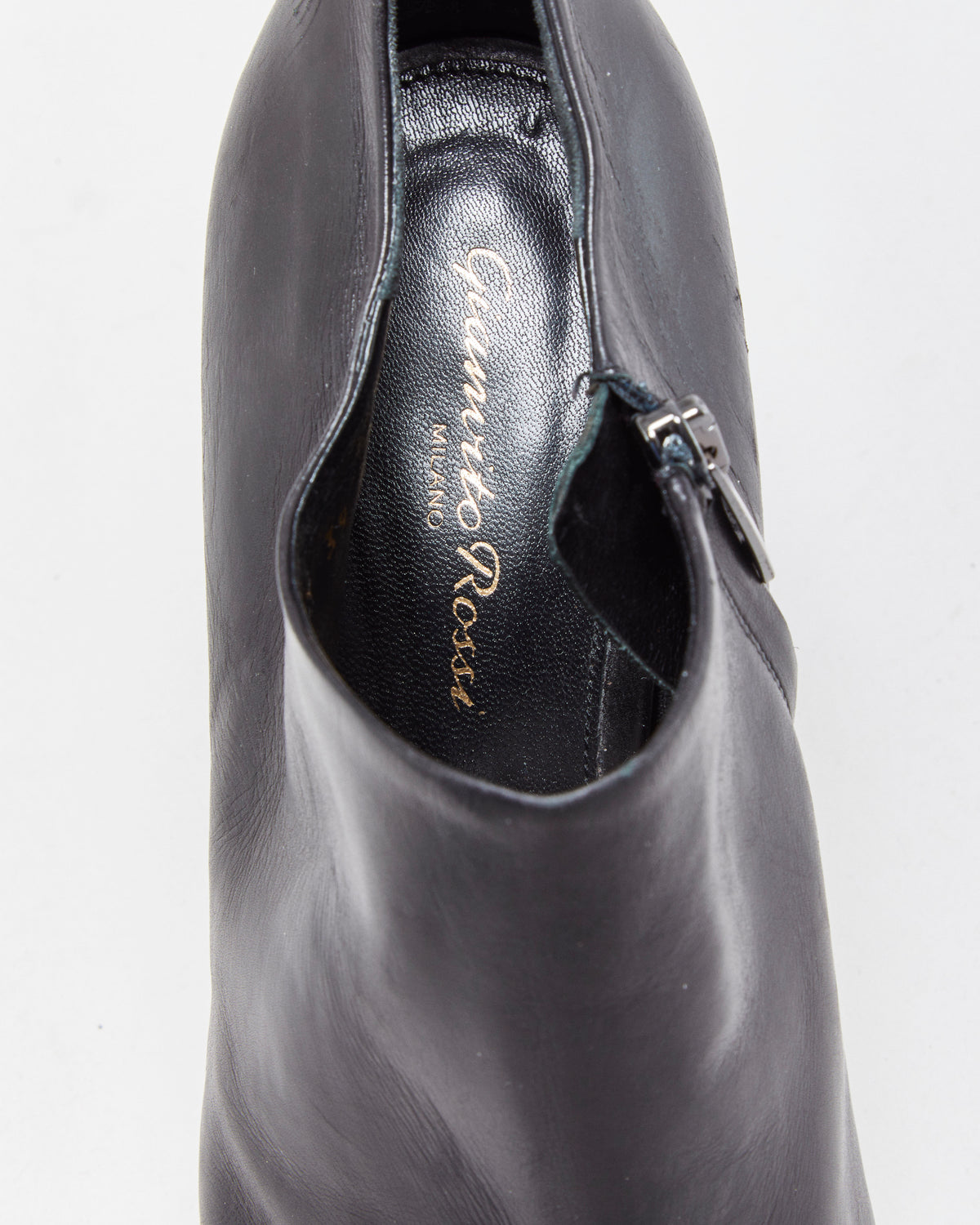 Vintage Gianvito Rossi Leather Stilleto Boots - UK5