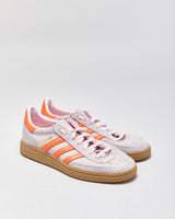 Adidas Handball Spezial Clear Pink/Solar Orange Trainers - UK5.5