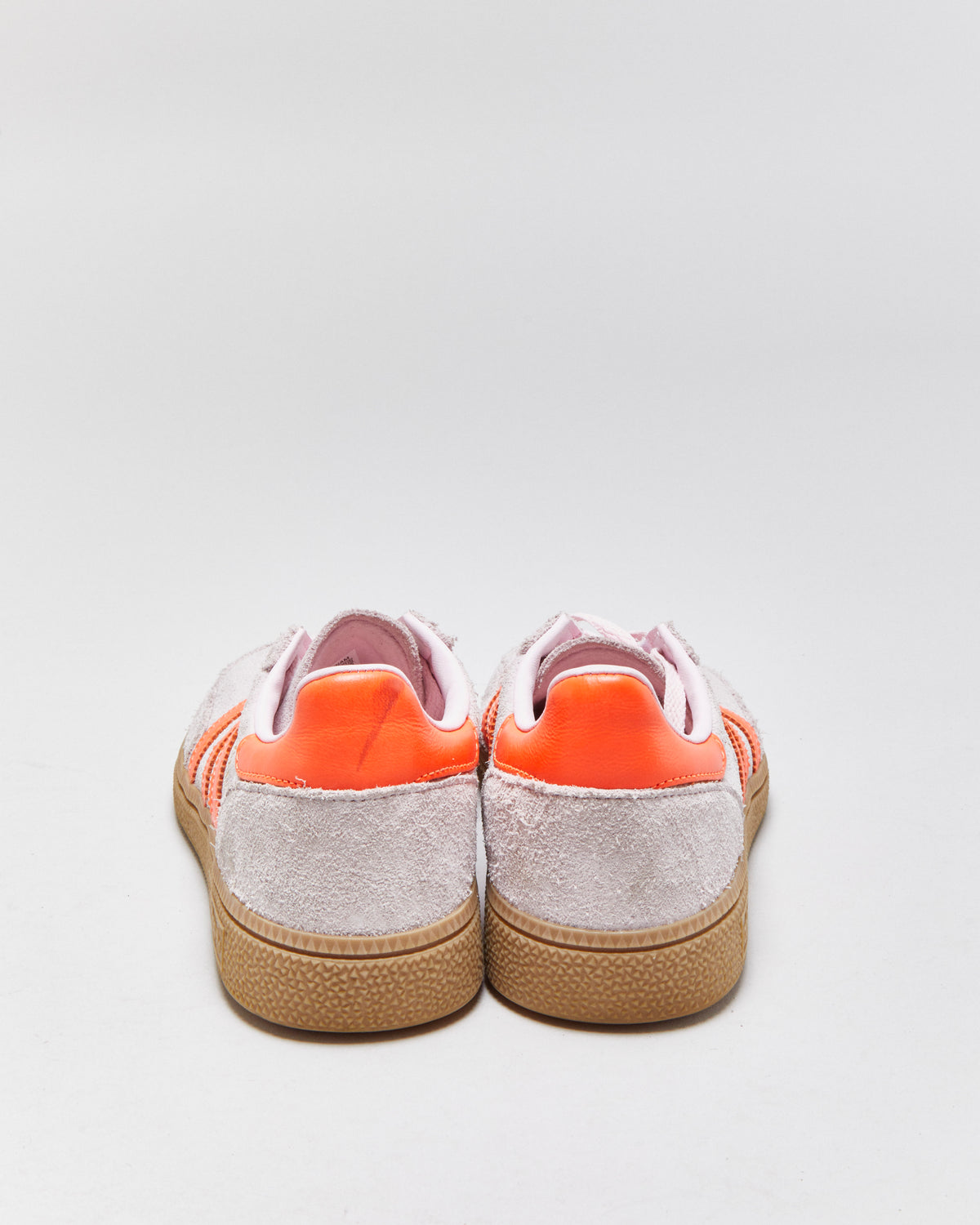 Adidas Handball Spezial Clear Pink/Solar Orange Trainers - UK5.5