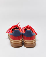 Adidas Gazelle Bold Platform Red/Semi Lucid Fushia/Night Indigo Trainers - UK7