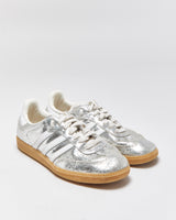 Adidas Samba OG Snake Silver Metallic Trainers - UK6