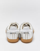 Adidas Samba OG Snake Silver Metallic Trainers - UK6