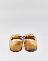 Vintage Prada Patent Leather Bow Ballet Flats - UK3