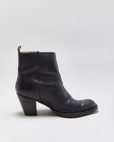 Acne Pistol Studio Leather Ankle Boots - UK7