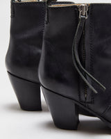 Acne Pistol Studio Leather Ankle Boots - UK7