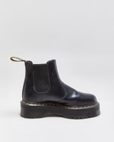 Dr Martens 2976 Quad Smooth Leather Platform Chelsea Boots - UK6
