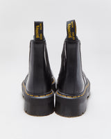 Dr Martens 2976 Quad Smooth Leather Platform Chelsea Boots - UK6