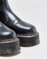 Dr Martens 2976 Quad Smooth Leather Platform Chelsea Boots - UK6