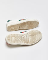 Gucci Ace Bee Women's Python Web Leather Low Trainers - UK6.5