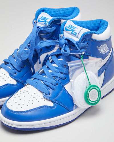 Nike Air Jordan 1 Retro Storm Nike Blue Trainers - EUR 40